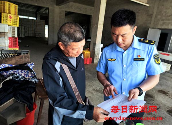 湖北省公安县麻豪口市场监管所开展计量器具